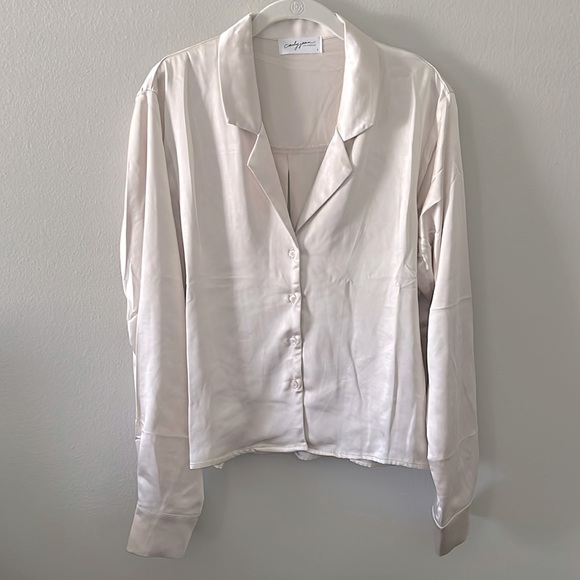 CJLA Champagne Liv Blouse size L - Picture 1 of 7